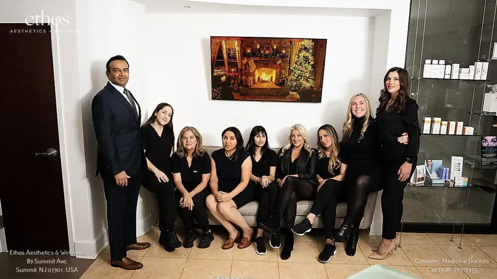 Dr. Soni and Staff of Ethos Aesthetics + Wellness