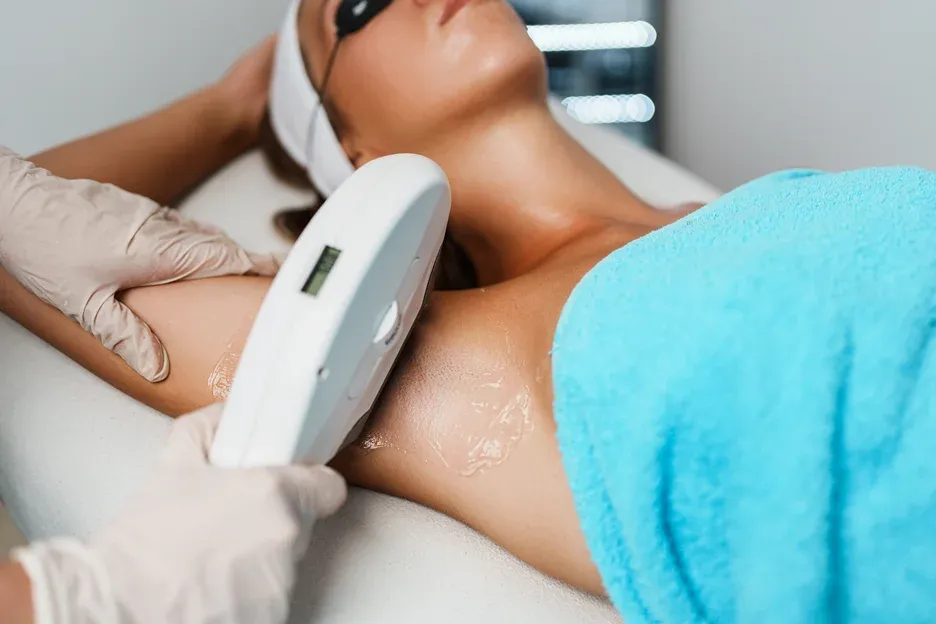 armpit laser hair removal