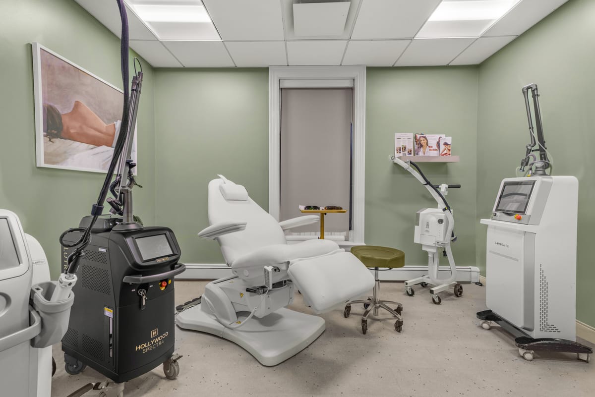 Morristown Ethos laser treatment room
