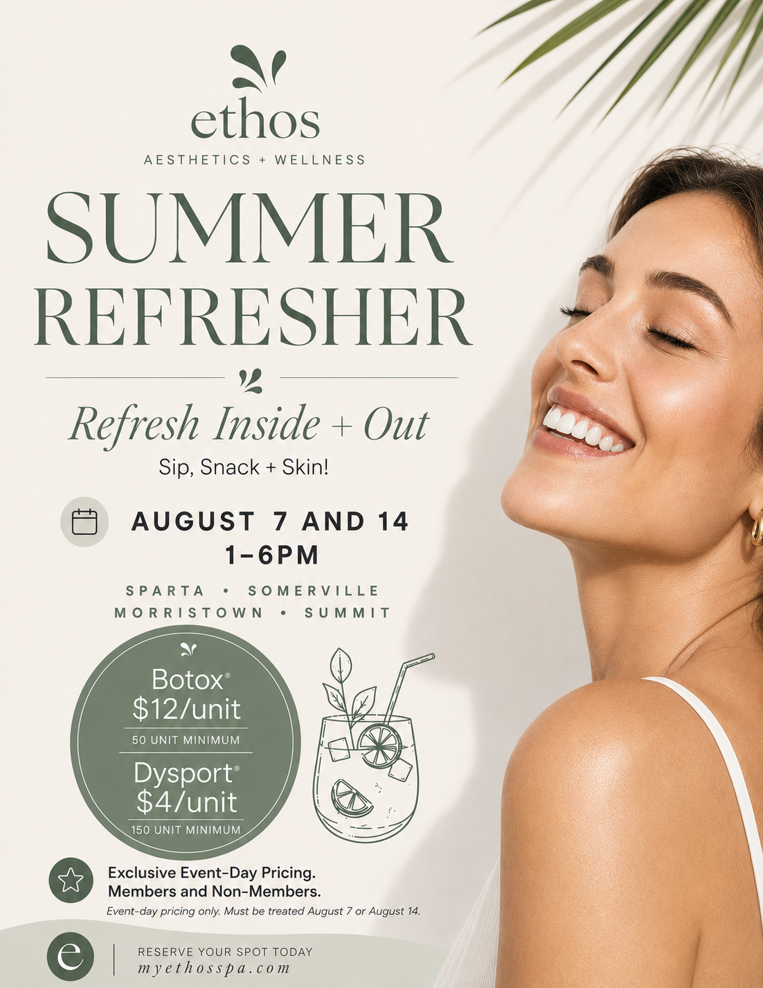 Summer Refresher — Botox® & Dysport® Event