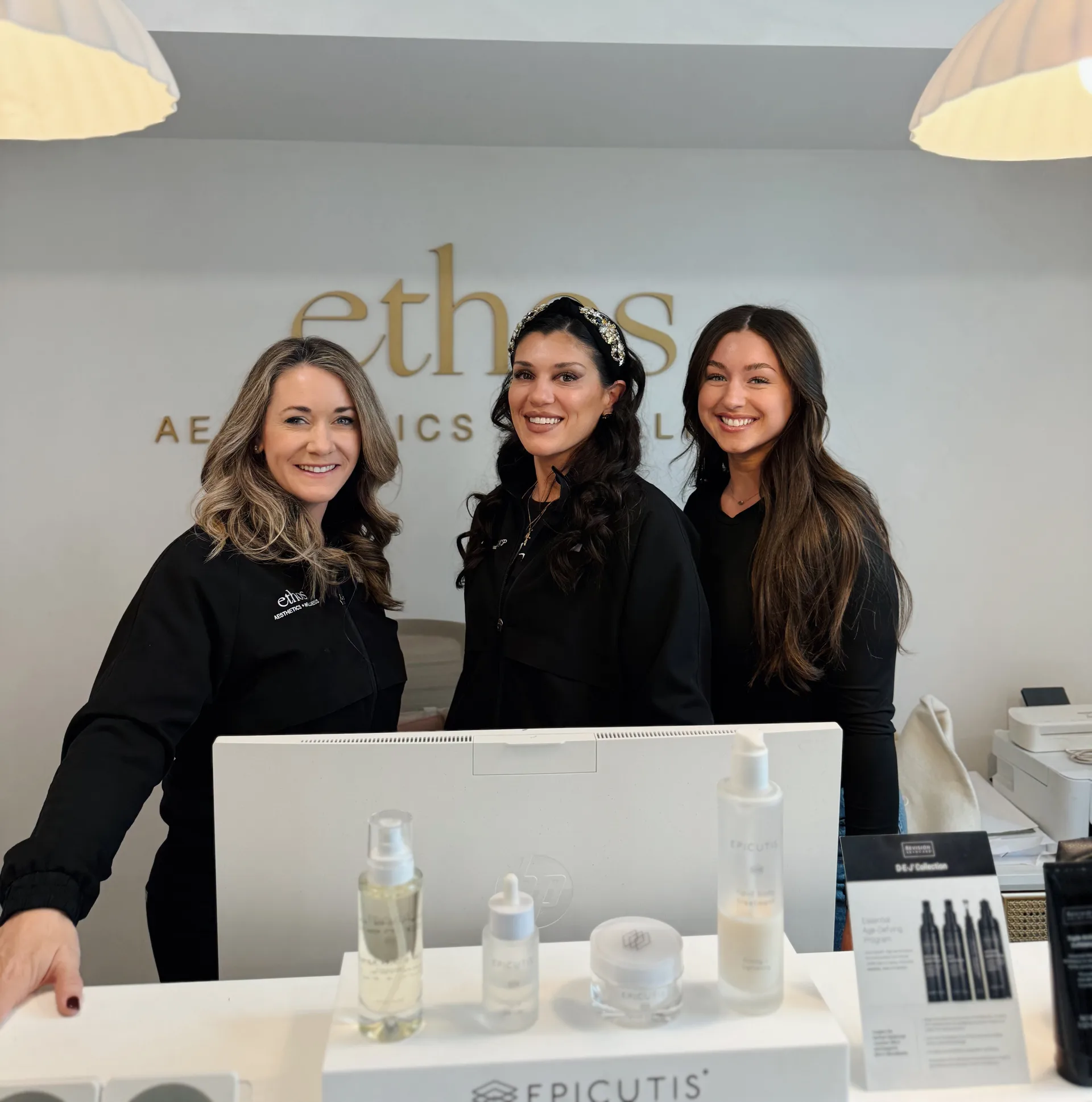 The Ethos Aesthetics + Wellness team