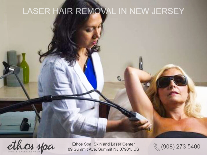 Laser hair removal on armpits