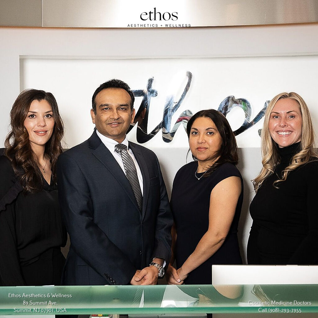 Dr. Soni and staff at Ethos Spa